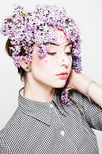 istock Fairy young woman portrait 503920713