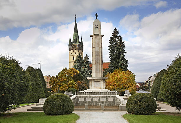 Main Street (Hlavna ulica) in Presov. Slovakia