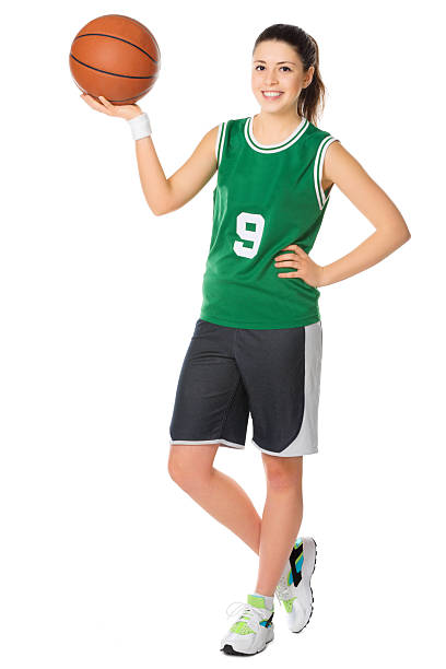 istock Young girl basketball player 503924836
