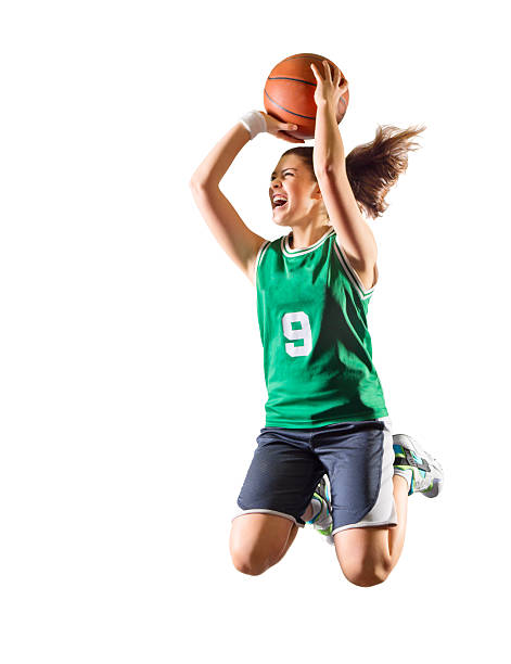 istock Young girl basketball player 503924884
