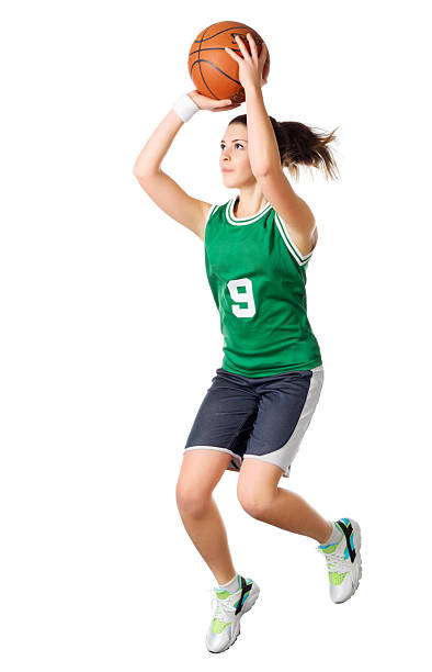istock Young girl basketball player 503924918