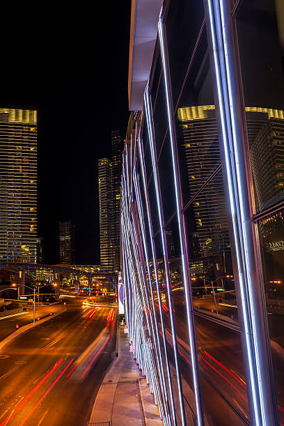 Las Vegas Strip by night.