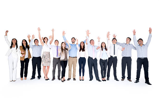 istock Business team celebrating 503943697