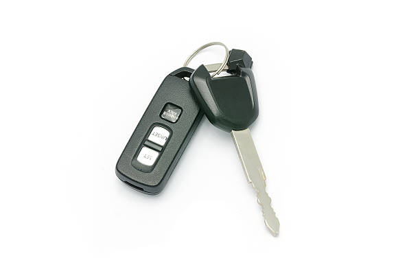 istock Motor bike remote, on white 503947041