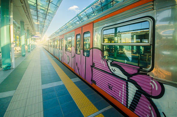 Grafittied Train Stock Photo - Download Image Now - Graffiti, Train - Vehicle, Subway - iStock Grafittied Train Stock Photo - Download Image Now - Graffiti, Train - Vehicle, Subway - iStock