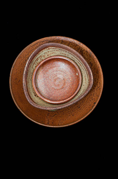 istock Pottery Vessels Against Black 503953416
