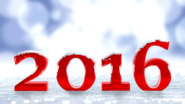 istock Snowing over the new year 2016 503954192