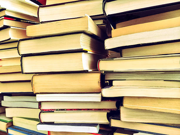 istock Piles of old books 503954506