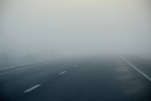 istock Road in fog 503955556