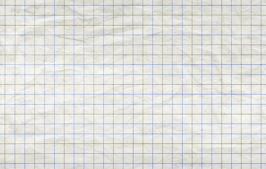 Old squared paper sheet, seamless background photo texture