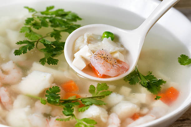 istock Chinese fish soup ready to eat 503962486