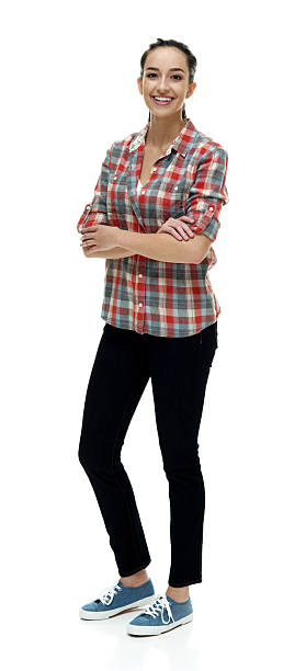istock Happy casual woman 503977724