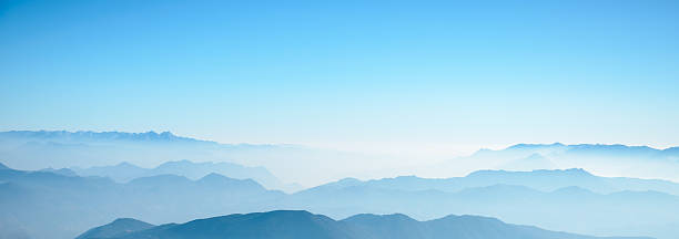 istock mountain in fog. 503978354