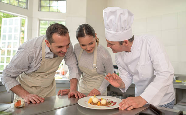 istock Couple taking cooking lessons 503979890