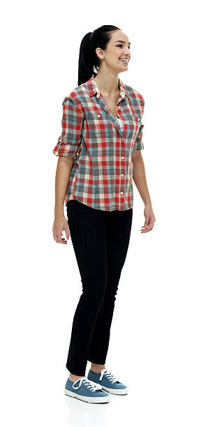 istock Smiling female standing and looking away 503980812