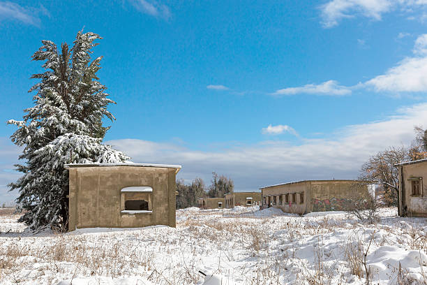 istock former military barracks in winte 503983668