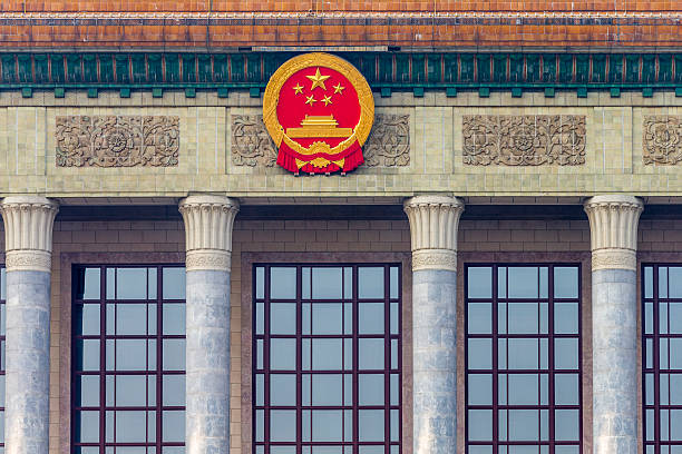 This picture was taken in Shenyang, Liaoning Province, China.The statue was built in Zhongshan square in Shenyang City, where is in the center of this city.The statue was founded in 1968, the Chinese cultural revolution has just begun.In modern China, there are still some city standing like statues, they are all products of the cultural revolution.