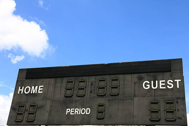 istock Scoreboard in a Football Pitch 503987880