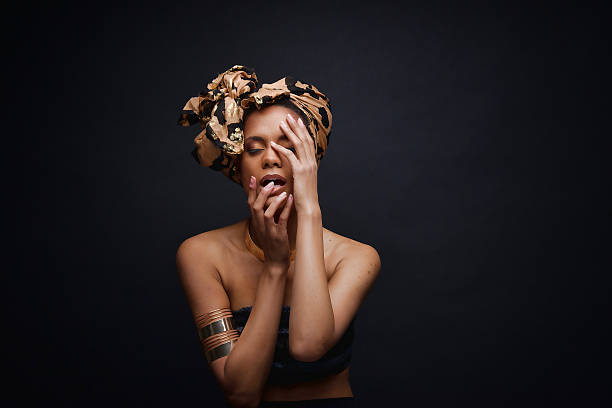 istock Fashionable woman posing 503991980