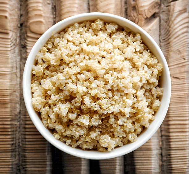 istock Bowl of boiled Quinoa 504003474