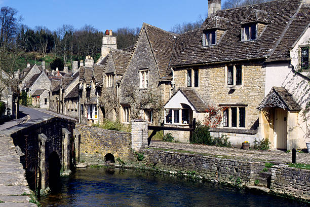 istock Picturesque Cotswolds, Castle Combe 504003998