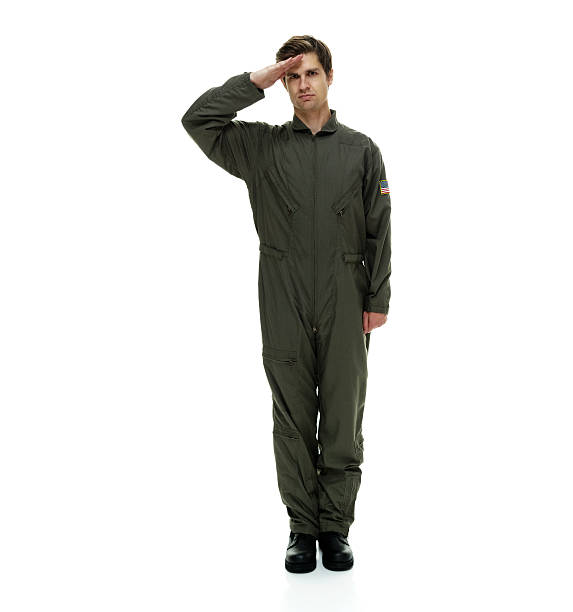 Air force pilot saluting Air force pilot salutinghttp://www.twodozendesign.info/i/1.png air force salute stock pictures, royalty-free photos & images