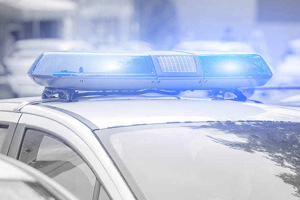 istock Cops gone wild with the siren. 504009612