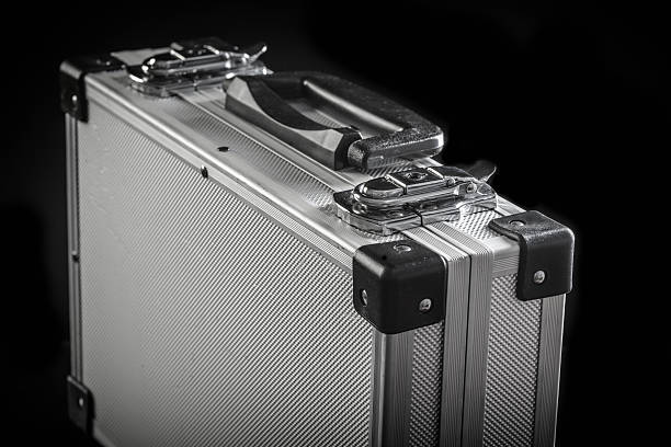 istock Aluminum metal case box 504018612