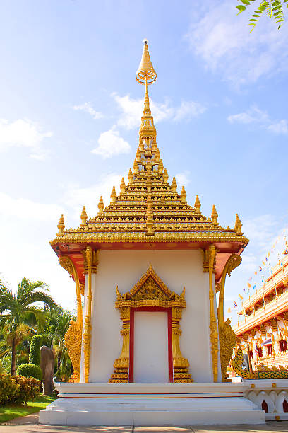 istock Thai temple in khon kaen 504032237
