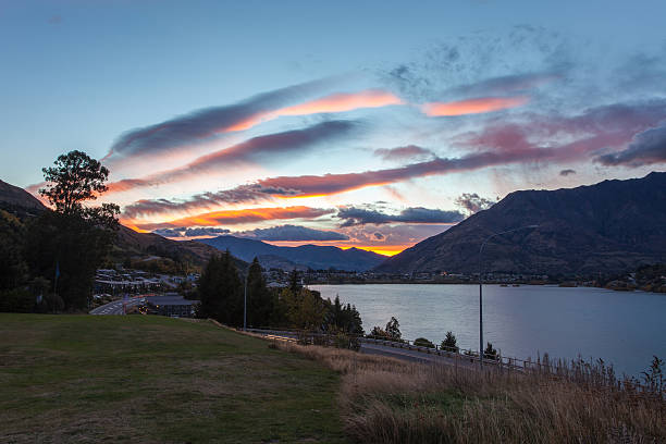 istock Sunrise in Queenstown 504033619