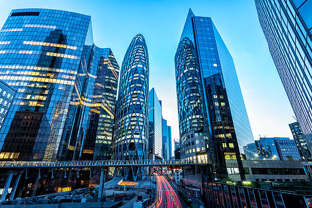 istock La Defense Financial District at Dusk, Paris 504034395