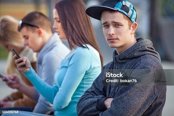 Contemporary Communication Stock Photo - Download Image Now - Teenager, Friendship, Adolescence