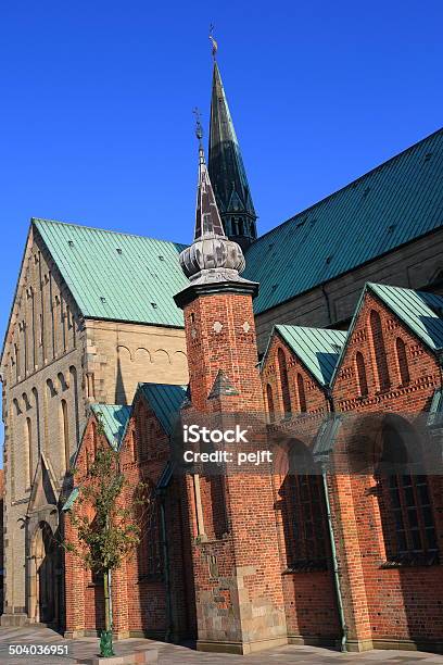 Ribé Domkirke Catedral Dinamarca Foto de stock y más banco de imágenes de Arquitectura - Arquitectura, Catedral, Ciudad de Ribe