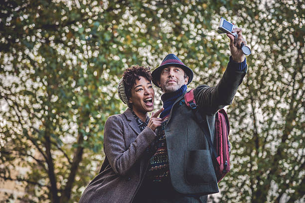 istock Couple having fun outdoor 504037421