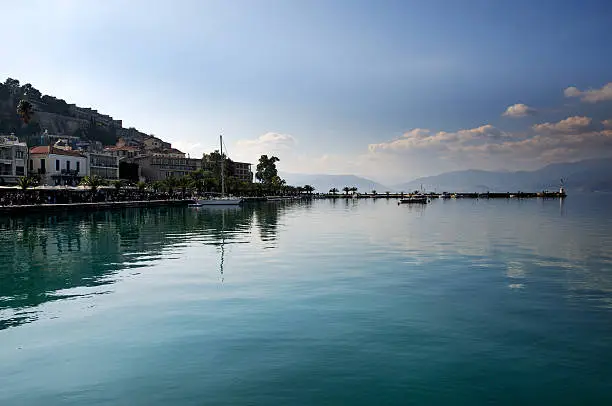 Nafplion, beautiful town in the Peloponnese, the first capital of the Greek state