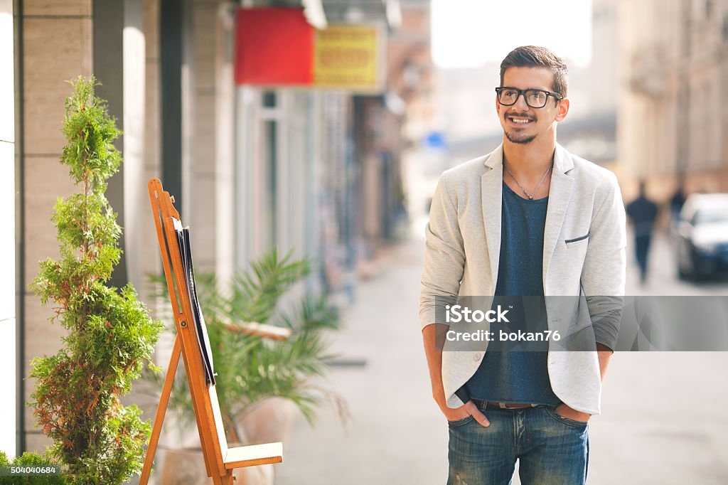 Junge Hipster - Lizenzfrei Männer Stock-Foto