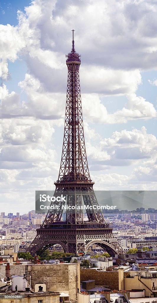 Париж Эйфелева башня - Стоковые фото Антенна роялти-фри