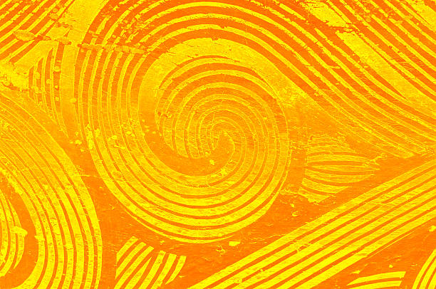istock Lines yellow and orange 504053525