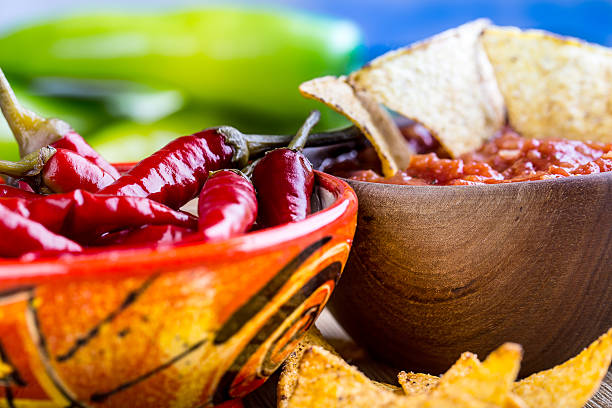 Mexican Tomato Salsa tortilla chips
