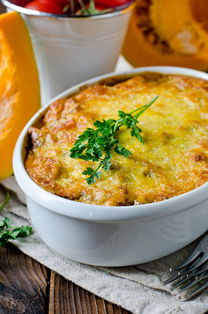 istock Gratin of pumpkin pasta and minced meat 504057535