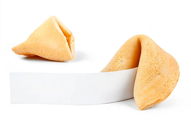 istock Fortune Cookies with blank paper 504060657