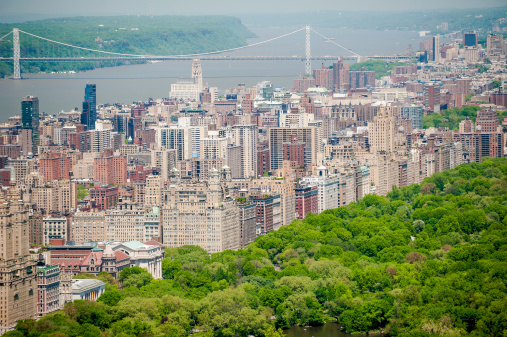 Central Park with Manhattan