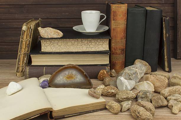 istock The study of mineralogy. University studies 504067250