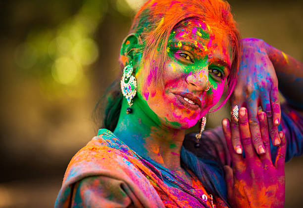 istock Holi festival colors 504071212