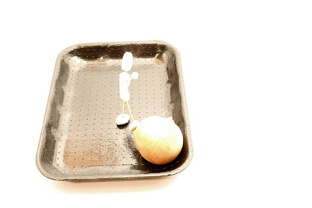 Tray for food, port puppet fact of candy that pushes food, onion.