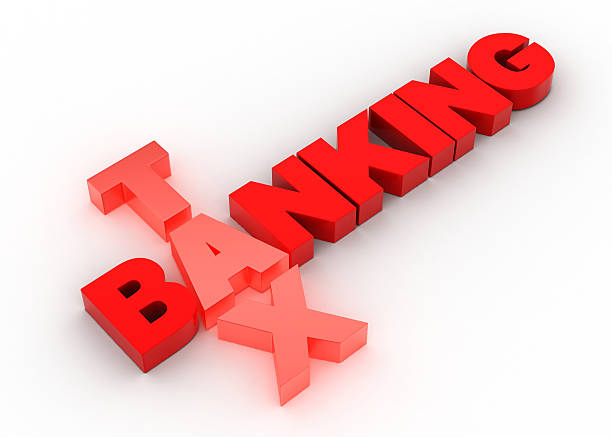 istock Banking and tax payment  concept 504075284