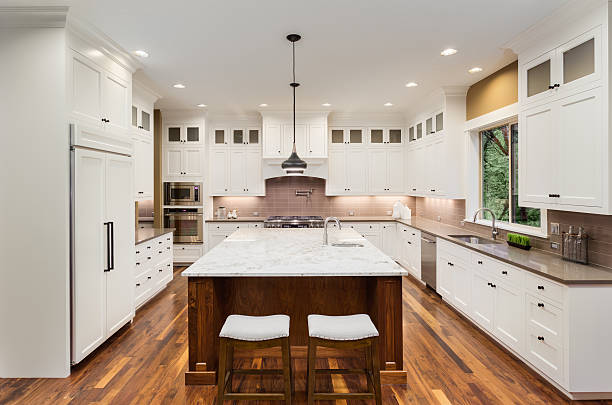 istock Beautiful Kitchen in Luxury Home 504076082