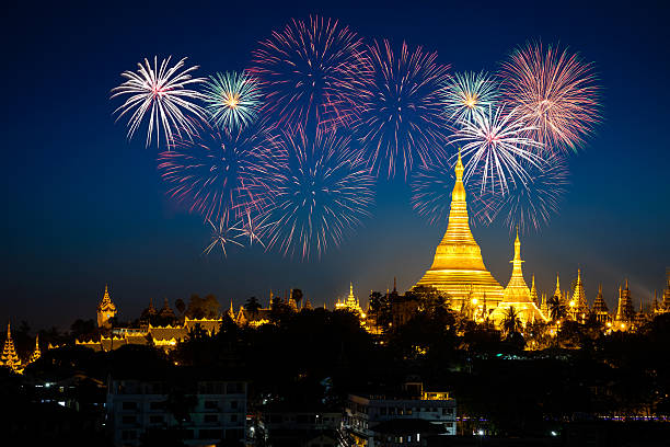 pagoda shwe dagon - pagoda bagan tourism paya zdjęcia i obrazy z banku zdjęć