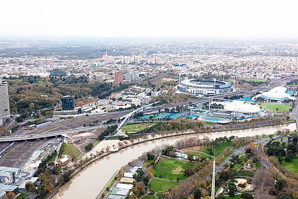 istock Arial view of Melbourne, Australia 504077641