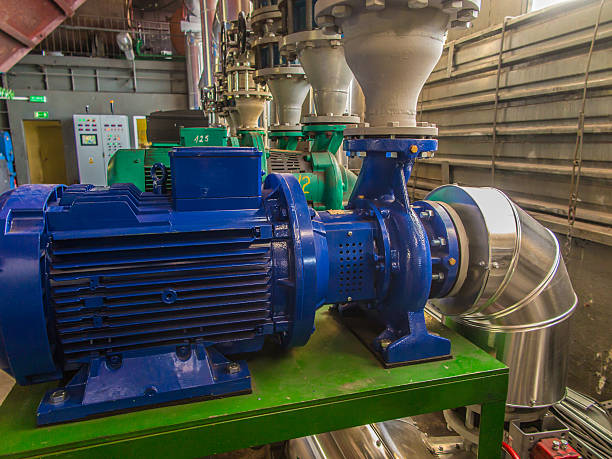 istock pumps, valves and piping hot and cold water 504079562